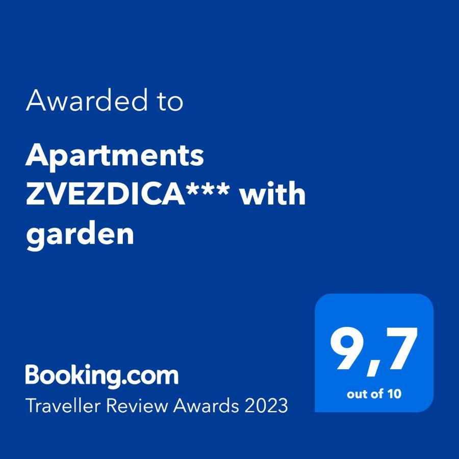 Apartments Zvezdica*** With Garden 赞布雷提亚 外观 照片